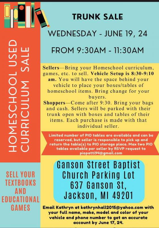 PIONEERS Homeschool CoOp Jackson MI